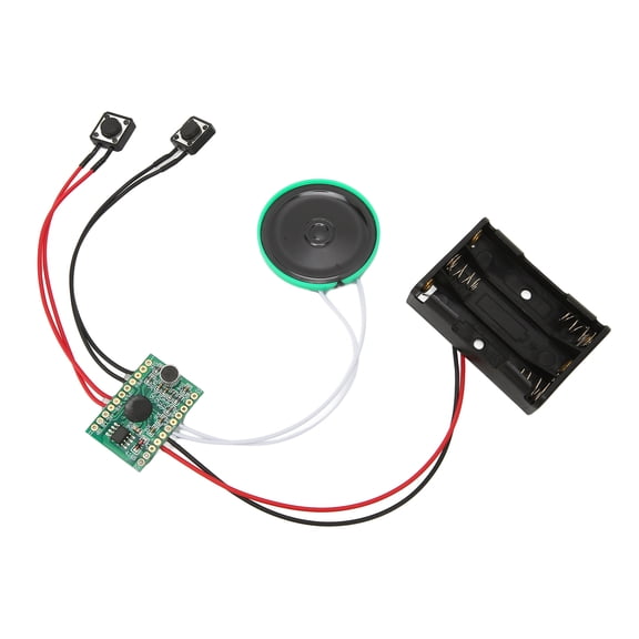 Nieyigj 4 Minute Voice Recording Module for Custom Christmas Cards, DIY Sound Recorder Board Playback Device, Battery Powered Portable Audio Equipment for Gifts