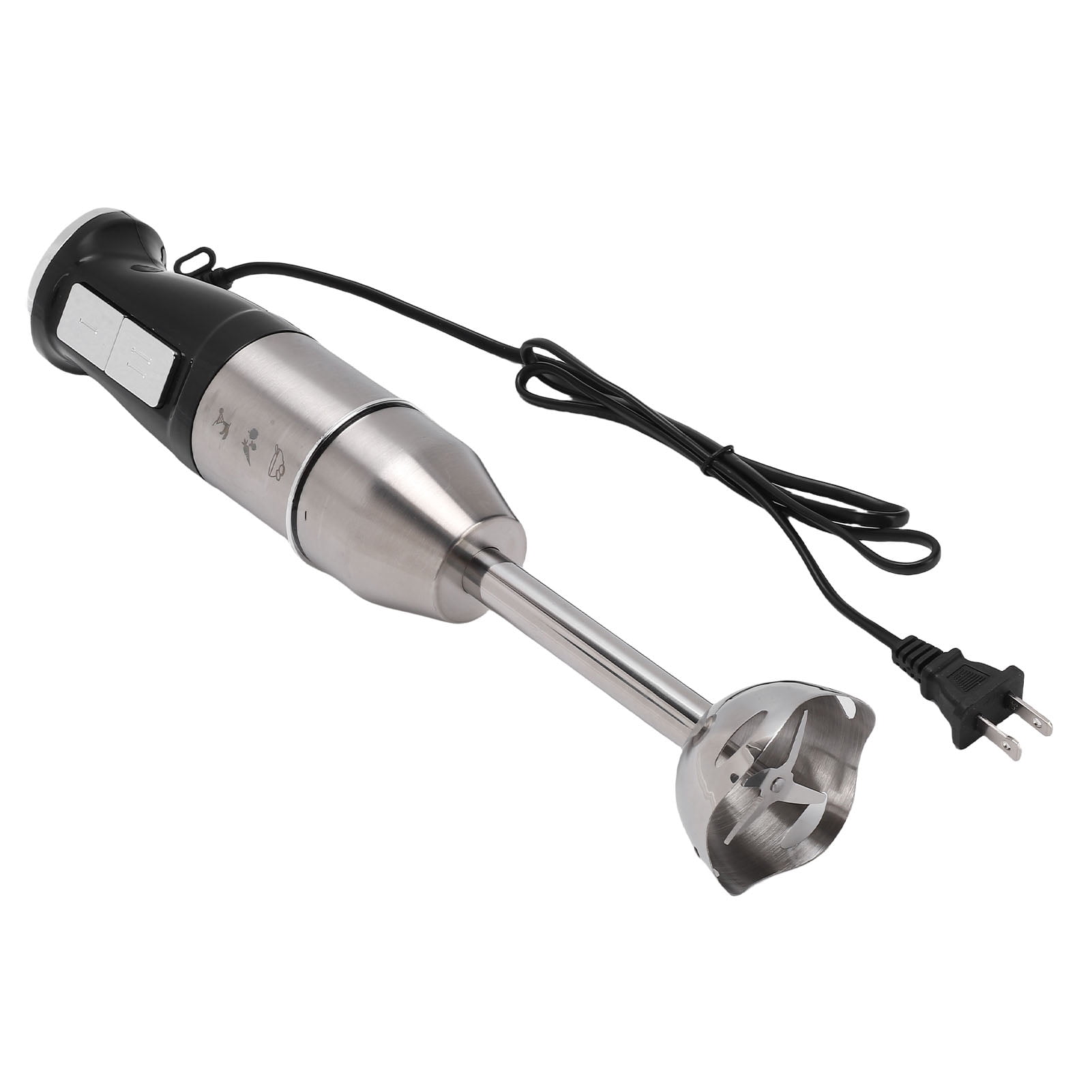 Nieyigj 400W Electric Immersion Hand Blender, Portable Stainless Steel Stick Mixer for Smoothies, 15 inches / 38 cm