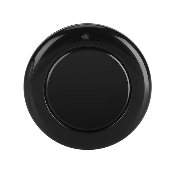 Nieyigj 433MHz RF EV1527 Wireless Remote Control Round Transmitter 1 Button Regulate Wall Mounted Black Electrical Switch for Home Automation Distance 20-80m 1.77 inches / 4.5 cm Diameter