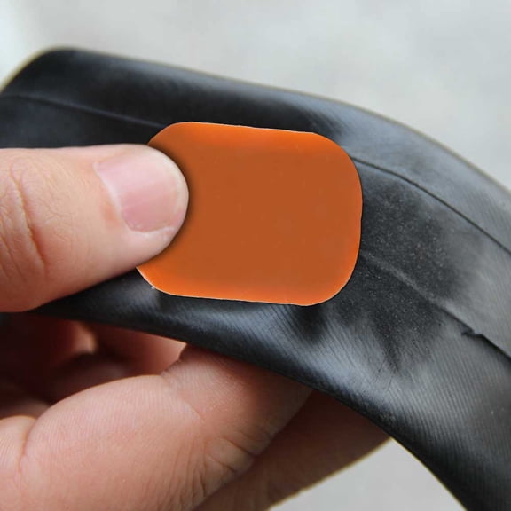 Nieyigj 48Pcs Bicycle Tyre Tire Inner Tube Puncture Rubber Patch Repair Bike Repairment Accessory Kit For Mountain Road Bikes Wear-Resistant PVC (5.31 inches / 13.5 cm)
