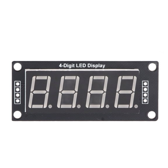 Nieyigj 4Pcs LED Segment Digital Display Module 4 Bits 7 Segments PCB Clock Module 0.56 Inch / 1.42 cm Red