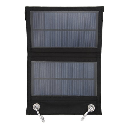 Nieyigj 4W Foldable Portable Polysilicon Solar Panel Charger with Climbing Buckle [cite: 7, 8, 11]