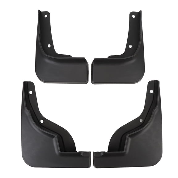 Nieyigj 4pcs Black Mud Flaps Set Anti Splashing Front & Rear Splash Guards Compatible with Hyundai Elantra 2023-2024 (11.8 inches / 30 cm)