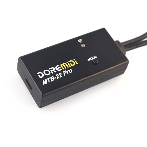 Nieyigj 5 Pin MIDI Adapter to Wireless Bluetooth 5.0 Converter for Digital Electronic Pianos Keyboards