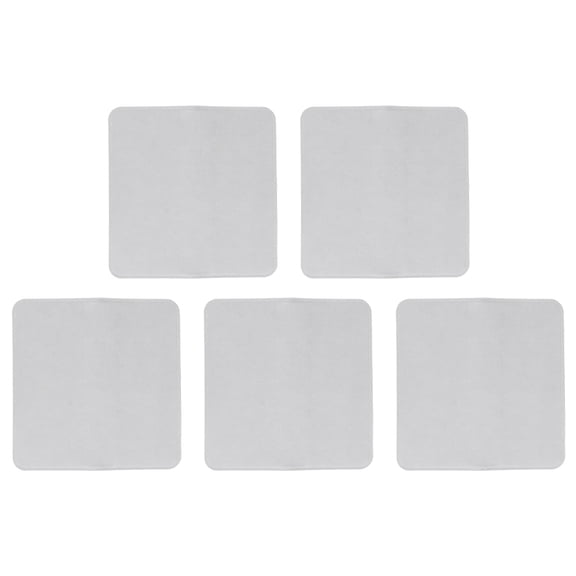 Nieyigj 5Pcs Microfibre Gray Screen Cleaning Cloth for Mobile Phones, Computers & Tablets, 6.25 inches / 16.00 cm