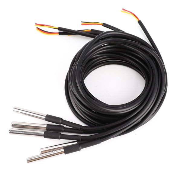 Nieyigj 5Pcs Temperature Probe Sensor Stainless Steel Waterproof Digital Thermometer