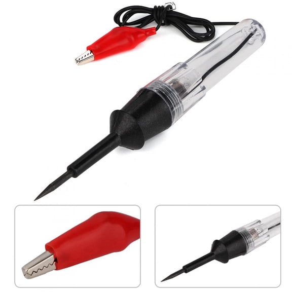 Nieyigj 6-12-24V Automotive Electrical Circuit Tester, Voltage Diagnostic Tool Probe Test Pen