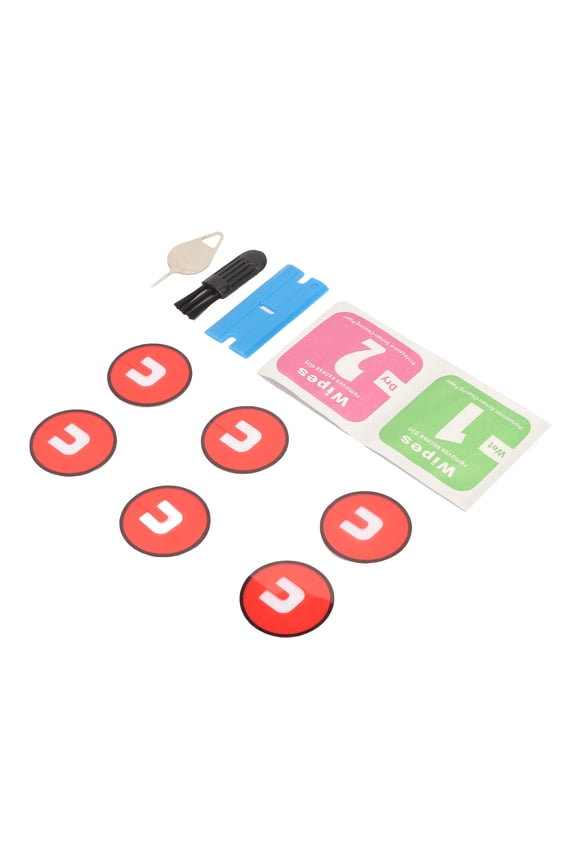 6PCS Watch Back Cover Tape & Tool Kit for Samsung Galaxy Watch 3 Active 2 (44mm/41mm, 2.76 inches) - Premium Replacement Glass Adhesive Rings for Smartwatch Repair