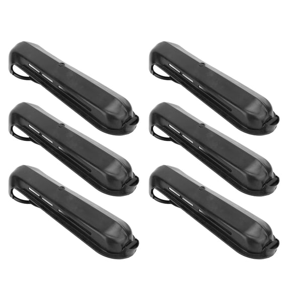 Nieyigj 6Pcs Billiard Ball Track Drop Slide Rail Multifunctional Durable Plastic Replacement Parts for Table Accessories Setup Tool Equipment Gear (13.78 inches / 35 cm Length)