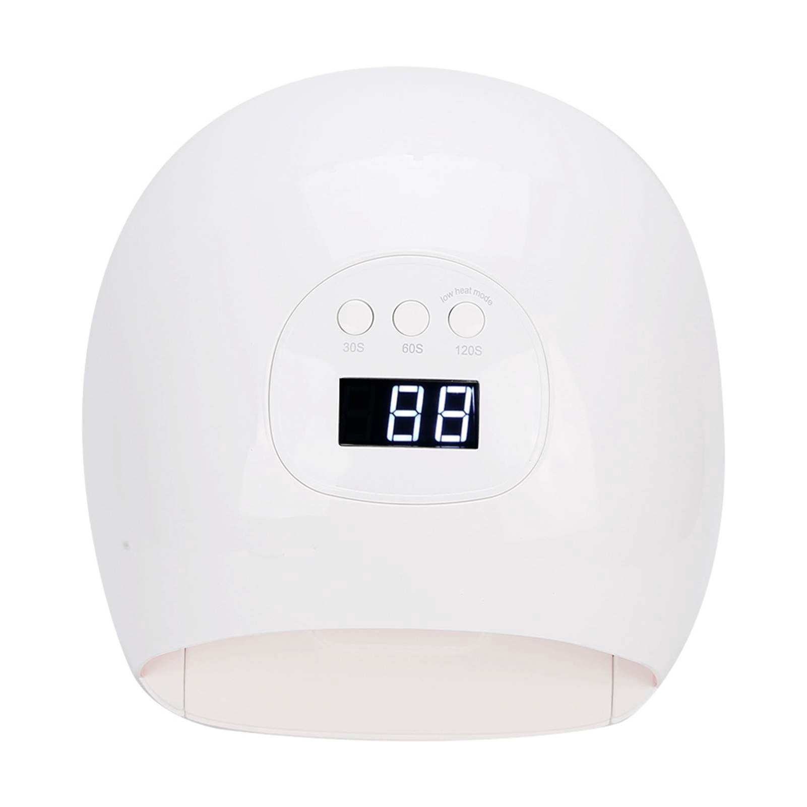 Nieyigj 72W Professional UV LED Nail Lamp Gel Polish Dryer with Smart Sensor, 72W High Power Manicure Curing Light for All Gels 110-240V, UK Plug (9.05 x 8.27 x 4.72 inches / 23 x 21 x 12 cm)