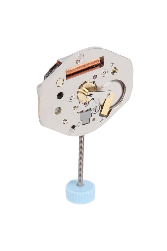 763 Watch Movement Professional Watchmaker Alloy Quartz Movement Replacement Repair Parts Accessory with Built-in SR621SW Button Battery for Daily Use