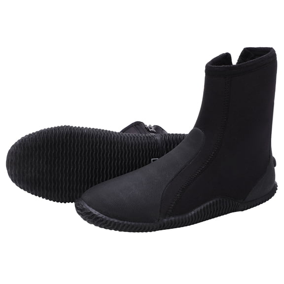 Nieyigj 7mm Neoprene Diving Boots Anti Slip Sole Dive Boots Water Shoes for Surfing Snorkeling River Tracing Wetsuit Booties Unisex Size 9 (10.2 inches / 26 cm) [cite: 10]