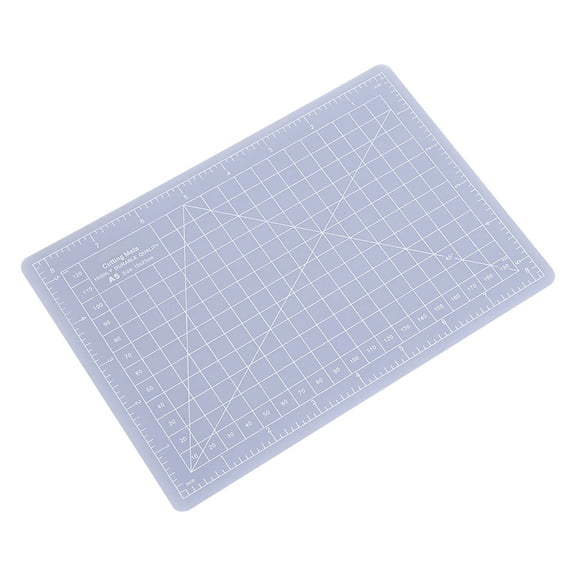 Nieyigj A5 Translucent Cutting Mat Non Slip Double Sided Craft Board 8.66x5.91 in for Rubber Stamp Carving Sewing Scrapbooking Office School DIY Projects Tool
