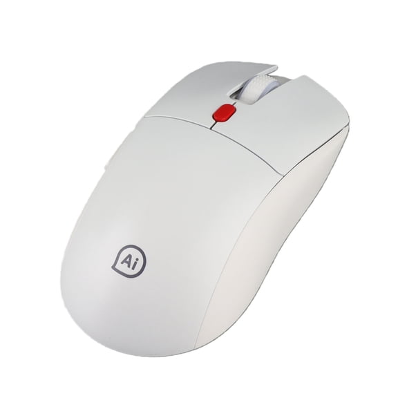 Nieyigj AI Voice Mouse ChatGPT Smart Input Translation Writing Rechargeable Bluetooth 5.0 Wireless 2.4G Optical Computer Mice for Desktop Laptop Mac PC Windows, Ambidextrous