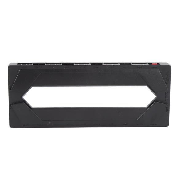 Nieyigj ARGB Splitter PWM Fan Hub 1 to 10 Serial ATA Power Port 5V 3Pin Magnetic Base PC Case Fan Splitter for Computer CPU Fans 7.09 inches / 18.00 cm Black