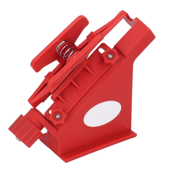 Nieyigj Adjustable Fletching Jig ABS Magnetic Straight Helix Fletching Tool for Archery Arrow Red
