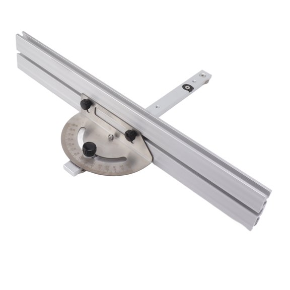 Nieyigj Angle Protractor Aluminum Alloy Angle Finder Ruler Round Head Protractor Measurement Tool Woodworking Ruler with Backstop for Carpentry and DIY
