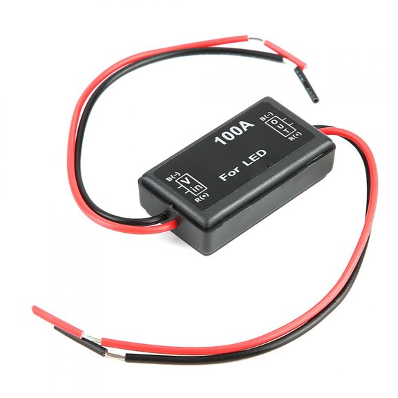 Nieyigj Auto Motorcycle LED Pulsing Strobe Flash Light Switch Module Rear Brake Stop Light Controller For 12-16V Universal Fitment Cars Bikes Easy Install