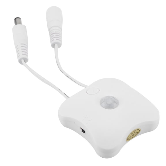 Nieyigj Automatic Infrared Motion Sensor Switch 5V-24V Human Body Motion Detector Induction Switch for Cabinet Closet Armoire Light Lamp 2.0x2.0x0.7 inches / 50x50x18mm White Smart Saving Energy