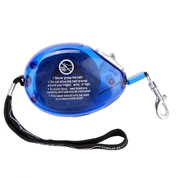 Nieyigj Automatic Retractable Dog Leash, 8.2 Feet Heavy Duty Nylon Puppy Traction Chain for Small and Medium Dogs, One-Handed Brake and Lock System, Blue