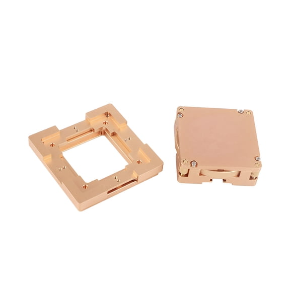 Nieyigj For BGA Reballing Station Universal Auto Soldering Magnet Stencil Solder Aluminum Alloy Rework Kit Manual Tools 14x14x7 cm / 5.5x5.5x2.7 inches[cite: 1]