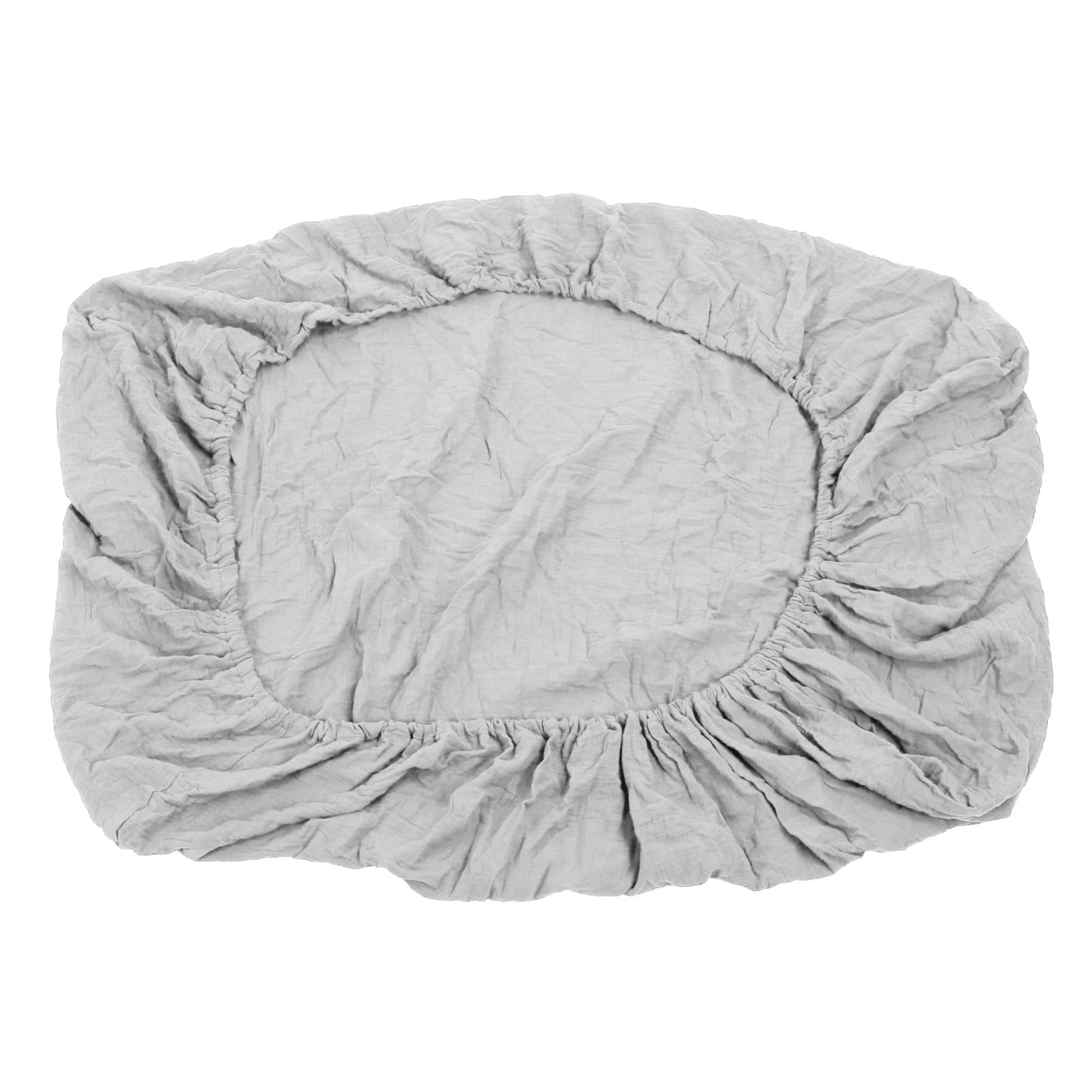 Nieyigj Baby Muslin Crib Sheet Soft Breathable Wrinkle Resistant Skin Friendly Crib Mattress Sheet for Toddler Bed, Gray