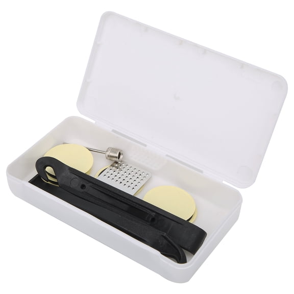 Nieyigj Bicycle Tire Repair Kit Glueless Puncture Repair Tool Set with Tire Lever Tyre Patch Rasp and Gas Needle for Mountain and Road Bikes 10 inches / 25.4 cm