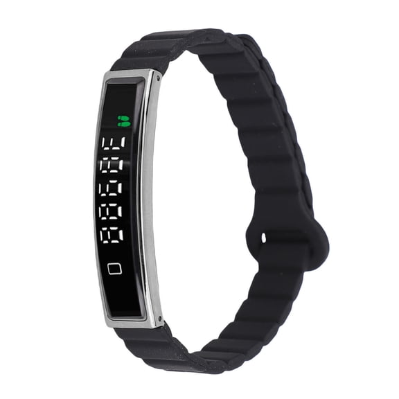 Nieyigj Black Smart Bracelet Multifunctional Waterproof Fitness Tracker with Magnetic Strap Bluetooth 5.3 Pedometer Activity Monitor for Men Women Daily Use