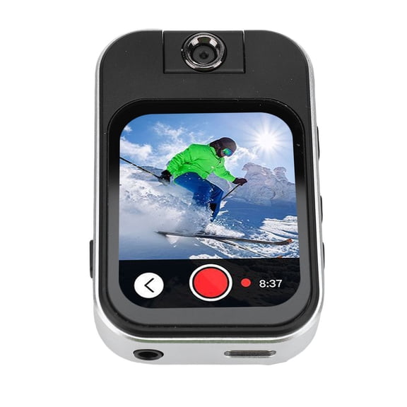 Nieyigj Bluetooth 5.4 MP3 Player with Sports Clip 2.02 Inch HD Touch Screen Portable Music Audio Player Video Voice Recorder for Running Cycling Walking Workout, 256GB Expandable Storage, Black