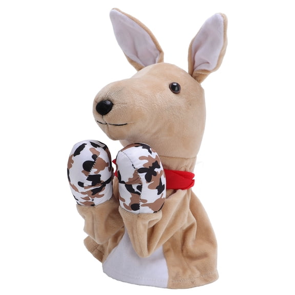 Nieyigj Boxing Kangaroo Hand Puppet with Sound[cite: 1], Interactive Boxing Doll for Family[cite: 1], 9.84 in / 25 cm[cite: 1]