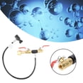 thumbnail image 1 of Nieyigj CO2 Cylinder Refill Adapter with Hose for Sodastream, G1/2 TR21-4 Thread 24 inches / 60.96 cm Stainless Steel Black Pipe, Easy Installation Dual Valves Soda Maker Connector Kit, 1 of 9