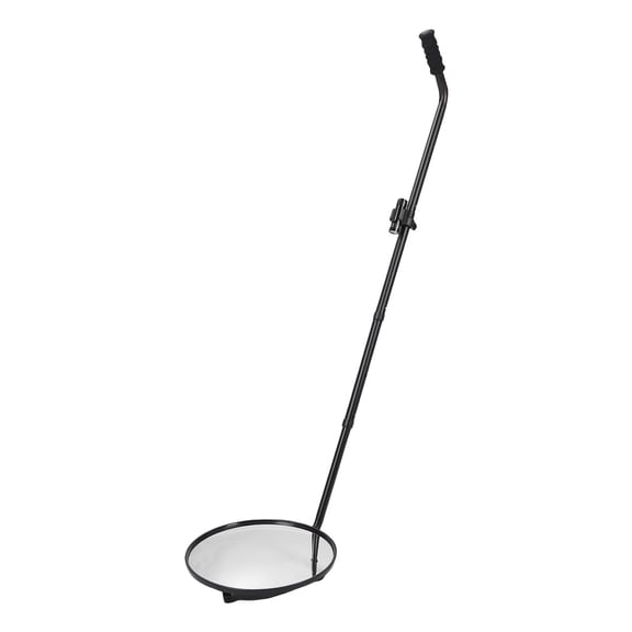 Nieyigj Under Car Inspection Mirror with LED Flashlight - 11.81 inches / 30 cm Telescoping Convex Search Detector - Adjustable Security Tool for Vehicles Trucks Equipment Shelves and Corners