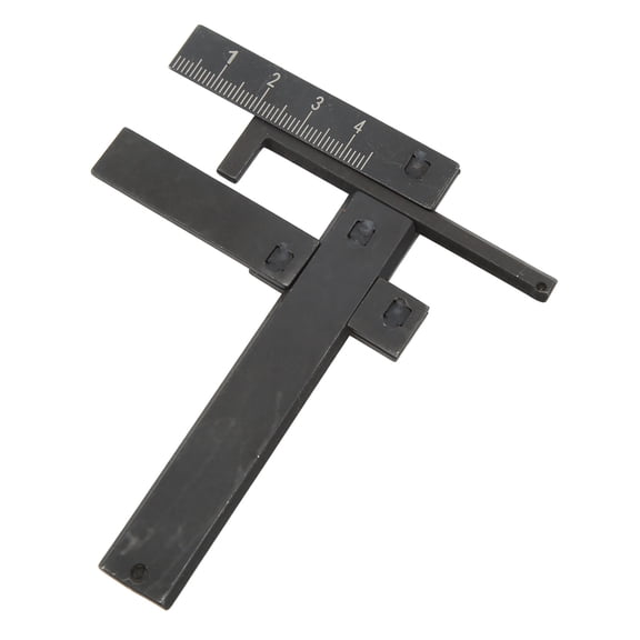 Nieyigj Carburetor Float Level Gauge Metric Display 0-40mm (0-1.57 in) Adjustable Steel Tool for Most Motorbikes