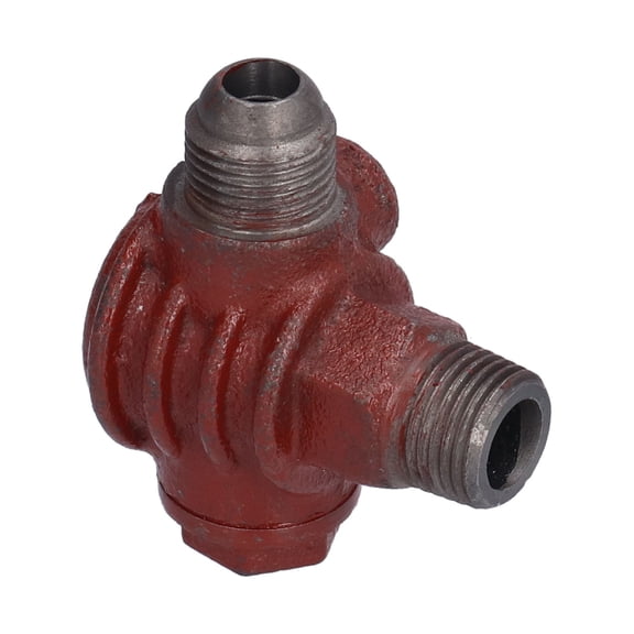 Nieyigj Cast Iron Check Valve One Way Piston Type 3-Way Replacement Accessory for Air Compressor, 1/2 in (12.7 mm)