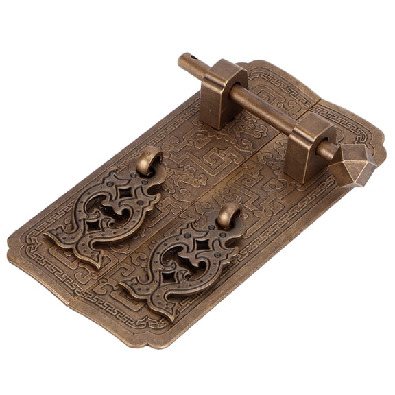 Nieyigj Chinese Antique Copper Door Handle Set Retro Furniture Pulls for Cabinet Wardrobe 5.2 in / 13.2 cm
