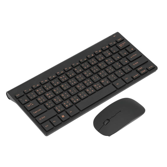 Nieyigj Chinese English Keyboard 78 Keys 2.4G Wireless Keyboard Mouse Combo Traditional Chinese Keyboard Laser Engraving Mute Office Desktop Setup[cite: 1]