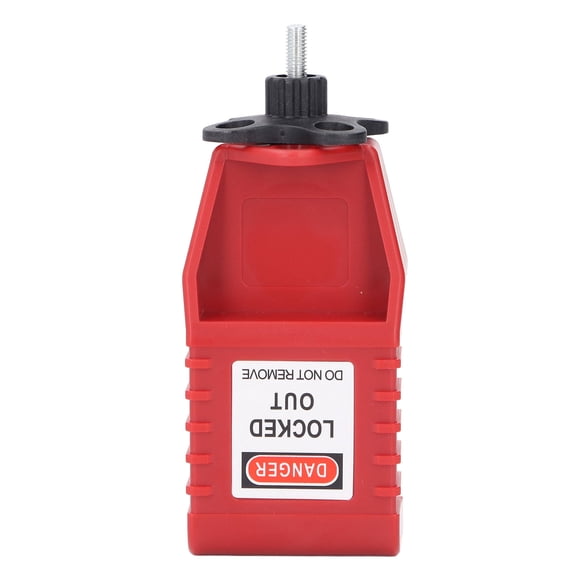 Nieyigj Circuit Breaker Lockout Device Adjustable Clamp-On Lock Out Tagout Safety Tool for Button Motor Protection Switch, Maximum Clamp Size 2.11 inches / 53.5 mm, 1 Count