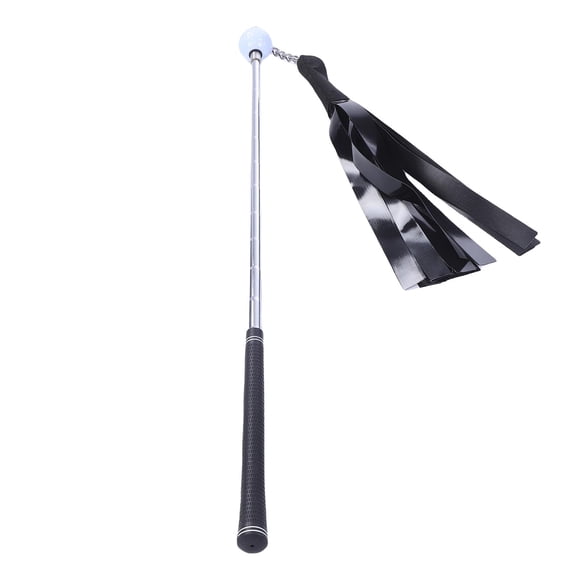 Nieyigj Club Swing Training Aid 30.7 inches / 78 cm Anti Slip Portable Warm Up Stick for Strength Rhythm Training, Black