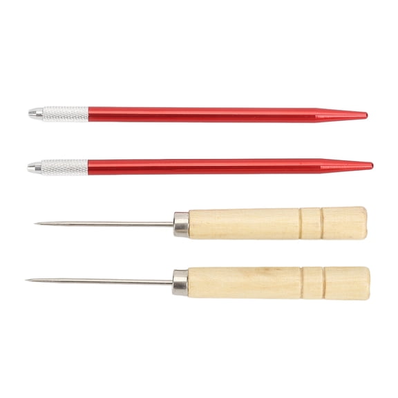 Nieyigj Complete DIY Doll Hair Rooting Tool Kit with Copper Rod Wooden Handle Awls and Needles for Wig Making Rerooting and Restoration Home Doll Shop Accessories 7.87 inches / 20 cm