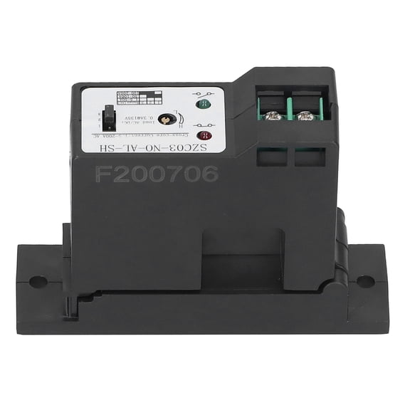 Nieyigj Current Transducer PLC Sensing Switch Normally Open Industrial Supplies 1.5-200A AC SZC03-NO-AL-SH