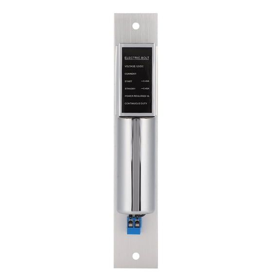 Nieyigj DC12V 2-Wire Normal Temperature Electric Bolt Lock Security Access Control System Mortise Deadbolt Door Entry Hardware For Home Safety