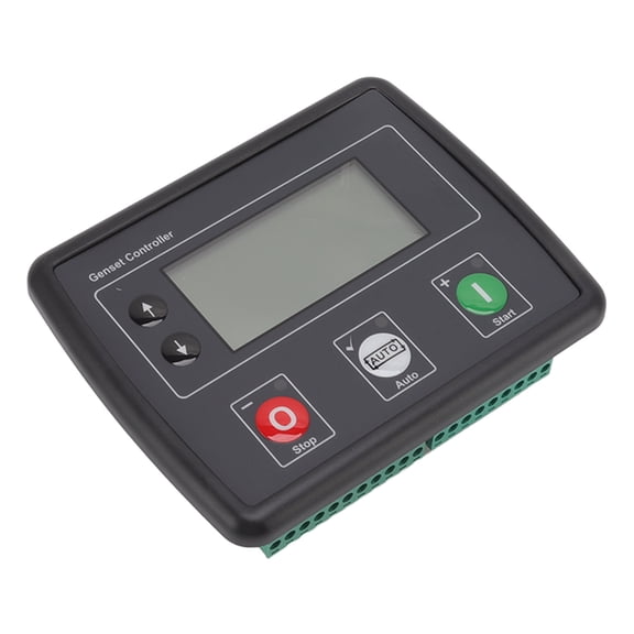 Nieyigj DSE4510 Generator Controller with LCD Display, High-Accuracy ABS Diesel Generator Control Module Replacement (5.5x4.5x1.8 in / 14x11.4x4.5 cm)