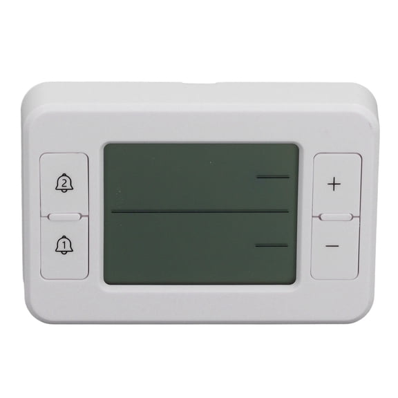 Nieyigj Digital Refrigerator Thermometer with 2 Wireless Sensors and Audible Alarm for Freezer & Kitchen (4.33 inches / 11 cm)