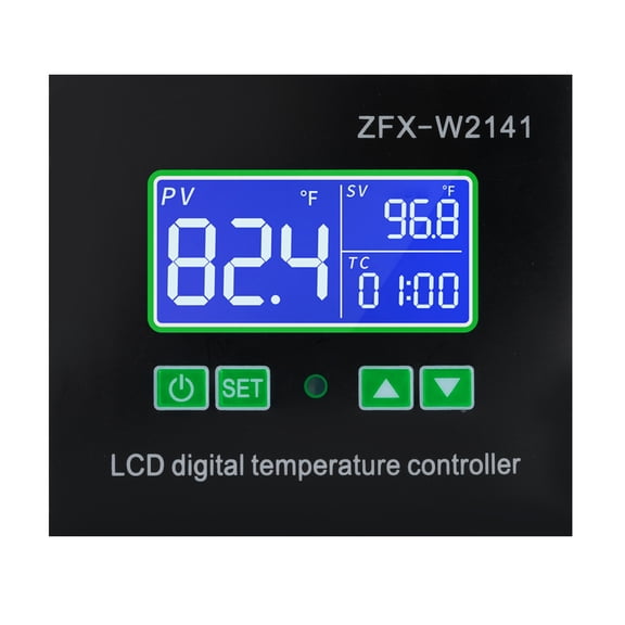 Nieyigj Digital Temperature Controller Thermostat 220V Programmable Electronic Module -67 To 248 Adjustable Climate Control Device For Heating And Cooling Systems In Home And Industrial Settings