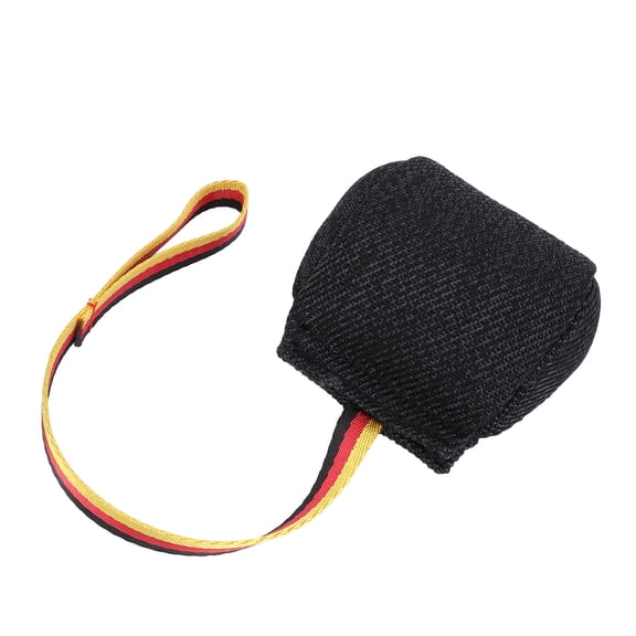 Nieyigj Dog Training Ball Rope Toy Interactive Bite Resistant Reduce Anxiety Pull Throw Tug Fetch Toy for Indoor Outdoor Play, Black