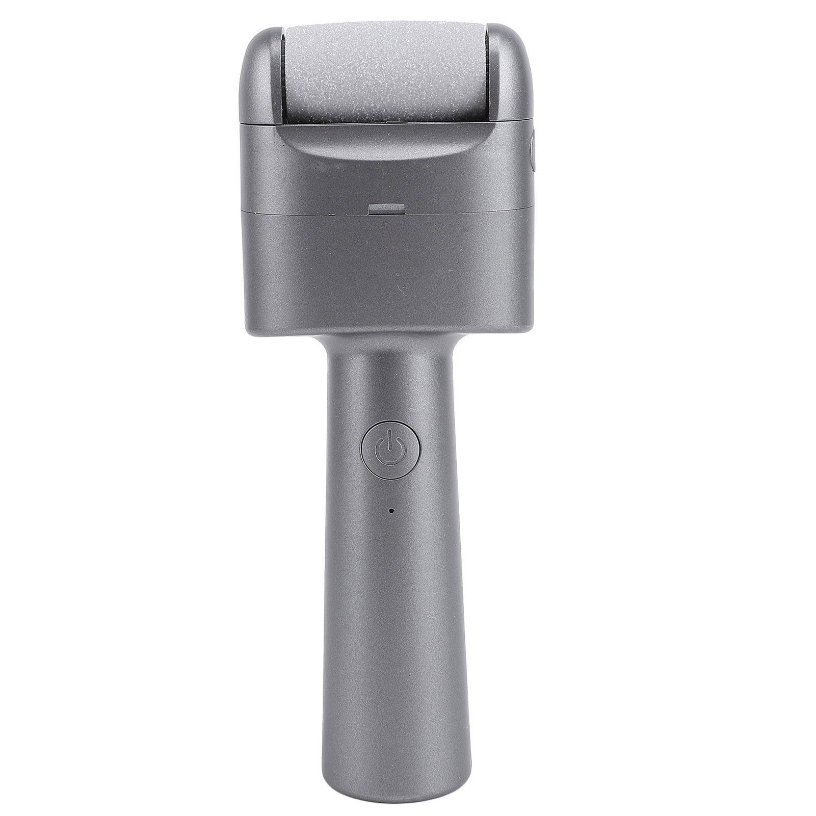 Nieyigj Electric Foot Callus Remover Portable Electric Foot File for Dead Skin and Calluses Gray, Professional 2-Speed Rechargeable Foot Scrubber (9.45 inches / 24 cm)