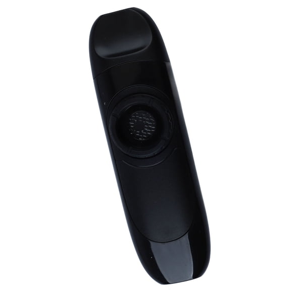 Nieyigj Electric Kazoo Professional Resin Portable Musical Instrument Set with Pickup, 5 Diaphragms, Cable, Converter, Joint and Lanyard for Performance, Black