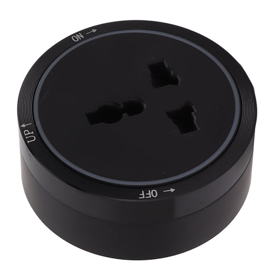 Nieyigj Electrical Outlet Track Socket Black Horizontal Removable Electrical Wall Extension Outlets Adapter for Household 220V