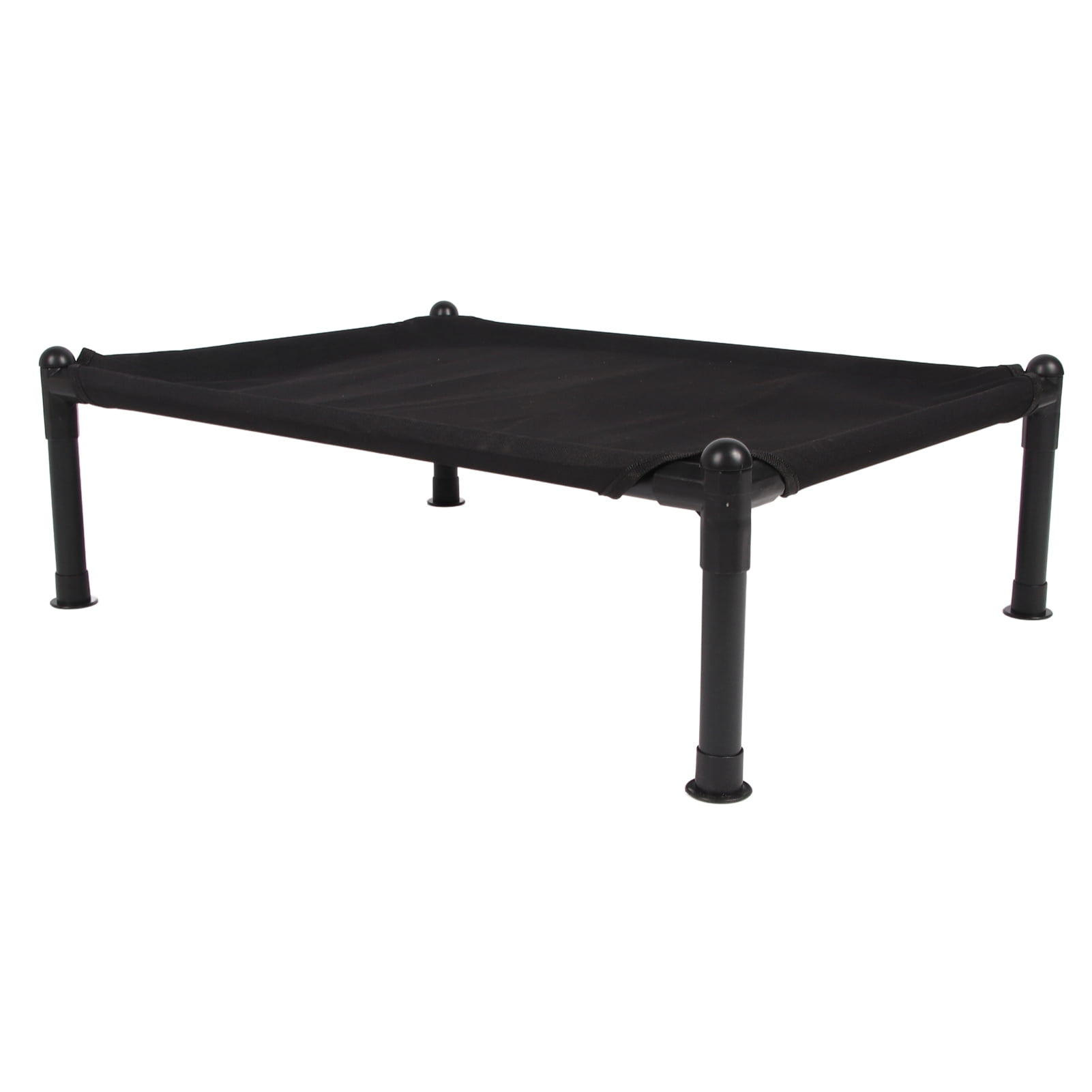 Nieyigj Elevated Dog Bed Detachable Washable Outdoor Dog Cot Bed With Frame Indoor Outdoor Large 26.8 inches / 68 cm Black