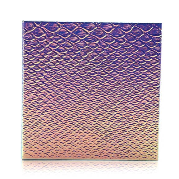 Nieyigj Empty Magnetic Cosmetics Palette Gradient Eyeshadow Powder DIY Makeup Storage Box Organizer, Leather